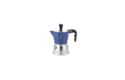   Top Moka Caffettiera Top 3 . argento Navy Blue