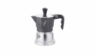  Top Moka Caffettiera Top 3 . argento Black