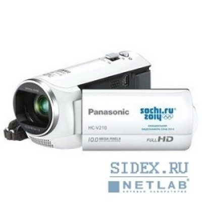  Panasonic HC-V210EE-W      2014 2.2Mpx, 38x , 2.7"LCD, SD, SDHC,