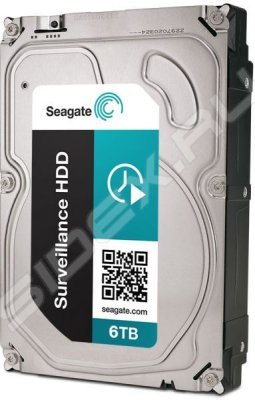   6Tb Seagate ST6000VX0001 SATA III 3,5 Surveillance [5900rpm 128Mb ],   