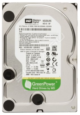   Western Digital WD20EURS 2Tb