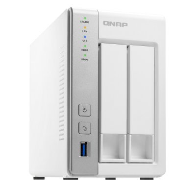   QNAP TS-231+ 2x3.5" HDD Raid 0/1/10/5/6 2xGbLAN 3xUSB