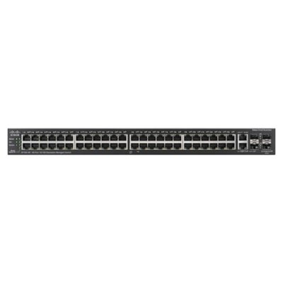 Cisco SB SF500-48-K9-G5   48-port 10/100 Stackable Managed Switch with Gigabit