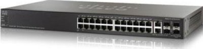  Cisco SG500-28  28  10/100/1000Mbps Gigabit Stackable Managed Switch SG5