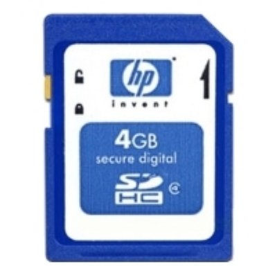   HP SDHC Class 4 4Gb