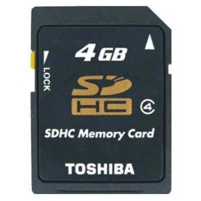   Toshiba SDHC  4, 4  SD-K04GJ (BL5)