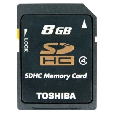   Toshiba SDHC  4, 8  SD-K08GJ (BL5)