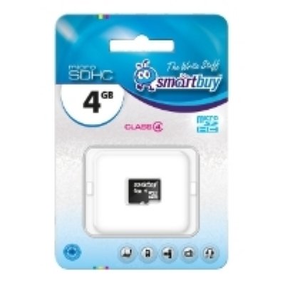   SmartBuy microSDHC Class 4 4GB