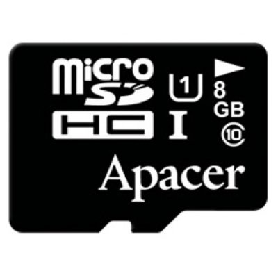   Apacer microSDHC Card Class 10 UHS-I U1 8GB