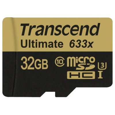   MicroSDHC 32GB Transcend Ultimate   (TS32GUSDU3M) : 95 /, : 60