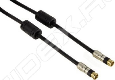  SAT F-Plug (m) - F-Plug (m) 100  (Hama H-83114) (5 )