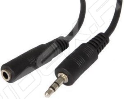  3.5mm Jack (m-f) 1m (Ningbo JAAC003-1) ()