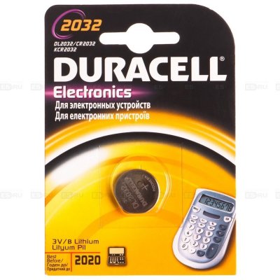  DURACELL CR2032 (10/100/9600)  1 