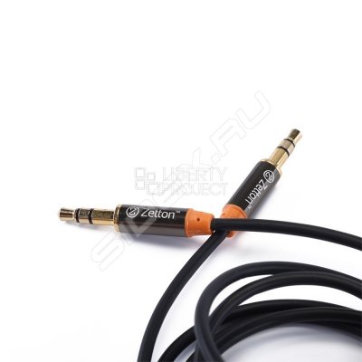   mini jack 3.5 mm (m) - mini jack 3.5 mm (m) (ZTLSAUX1BG) ()