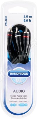  2xRCA (m) - 2xRCA (m) (Bandridge VAL4202) (2 )