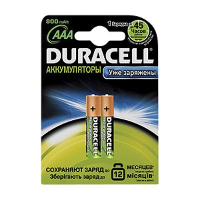  DURACELL RP03 800mAh NiMg