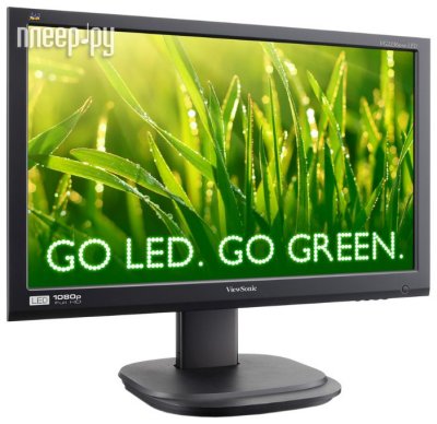  21.5" Viewsonic VG2236wm-LED; 16:9, 1920 x 1080 Full HD, 5ms, D-sub, DVI, 20,000,000:1 DCR,