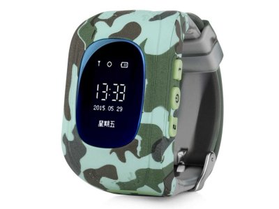  Wokka Watch Q50 Green-Light Blue