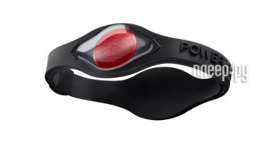 No Name  POWER BALANCE XS Red Hologram Black/Black 100% original