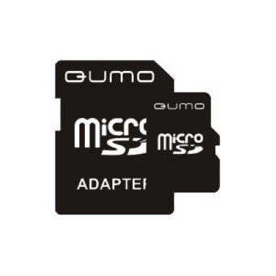   MicroSDHC 16GB QUMO Class4 + adp [QM16GMICSDHC4]