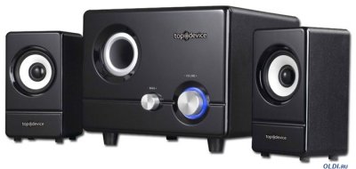  TopDevice TDM-335 (2.1 Channel Surround, 30W, 35Hz-20kHz, Black)(DRTDM335BLACK)