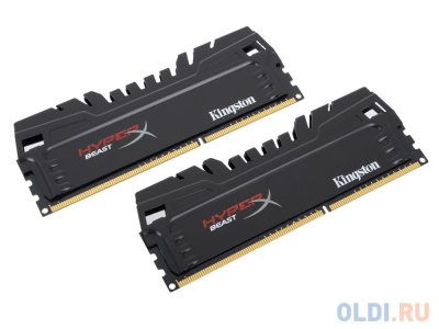   Kingston HyperX Beast DDR3 8Gb (pc-19200) 2400MHz CL11 Kit of 2 [Retail] (HX324C1