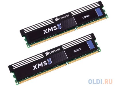  DDR3 8Gb (pc-16000) 2x4Gb Corsair XMS3 Xtreme Performance (CMX8GX3M2A2000C9)