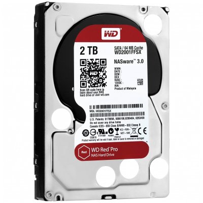   2Tb Western Digital WD2001FFSX Caviar Red Pro, SATA III (7200rpm, 64Mb, for NAS)