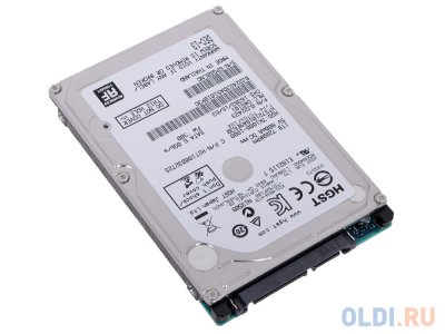   2.5" 1Tb Hitachi Travelstar HTS721010A9E630 (0J22423) SATA-III (32Mb, 7200rpm, 9.5 mm)