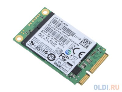   SSD 250 Gb Samsung mSATA 850 EVO (R540/W520MB/s) (MZ-M5E250BW)