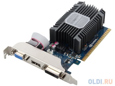  1Gb (PCI-E) Inno3D GT730 c CUDA (N730-1SDV-D3BX) GDDR3, 64 bit, HDCP, DVI, HDMI, Retail