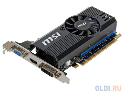  2Gb (PCI-E) MSI N730K-2GD5LP/OC  CUDA (GF730) GDDR5, 64 bit, HDCP, VGA, DVI, HDMI, Retai