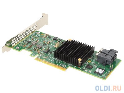  LSI MegaRAID SAS9341-8I SGL (LSI00407) SAS 12G, (PCI-E x8), RAID 0,1,10,5, 8port (2*intSF