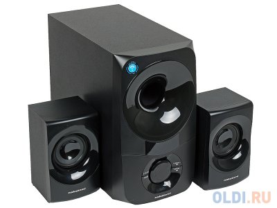  Nakatomi GS-35 Black 2.1, 30W+2*15W RMS, Bluetooth, USB+SD reader