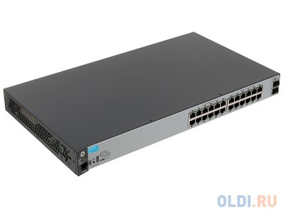  HP 2530-24G (J9856A) 24 x 10/100/1000 + 2 x SFP+, Managed, L2, virtual stacking, 19"