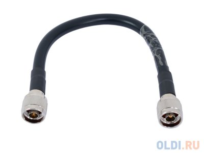    D-Link ANT24-ODU03M 30cm LMR200 low loss cable with RP N plug and N plug.