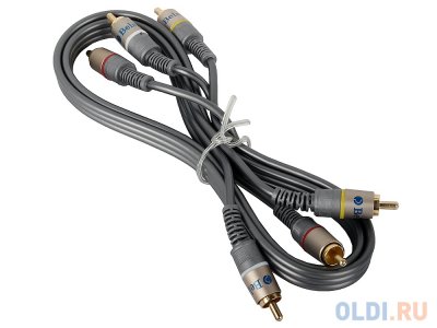  3xRCA/3xRCA 1  Belsis BW1521 Silver, 