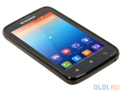  Lenovo IdeaPhone A328 (P0R00006RU) Black 4,5"/ IPS 480x854/5 Mpx/ Wi-Fi/ BT/ Andr4.4/2000 m