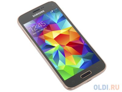  Samsung GALAXY S5 mini DUOS (SM-G800H) 16Gb Gold 2SIM/4.5"/ 720x1280/1400 / 3G/ LTE/ And