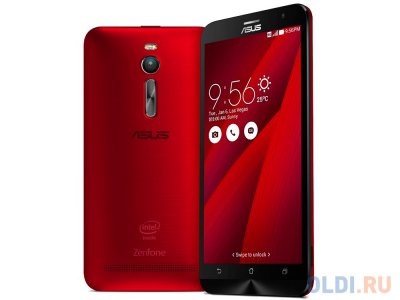  Asus ZenFone 2 (ZE550ML/Red) Atom Z3560 (1.83)/2G/16G/MicroSD/5.5" (1280x720) IPS/PowerVR G