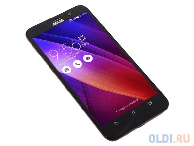  Asus ZenFone 2 (ZE551ML/Red) Atom Z3580 (2.3)/4G/32G/MicroSD/5.5" (1920x1024) IPS/PowerVR G