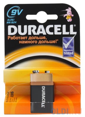  DURACELL 6LR61-1BL (10/30/3600)  1  ()