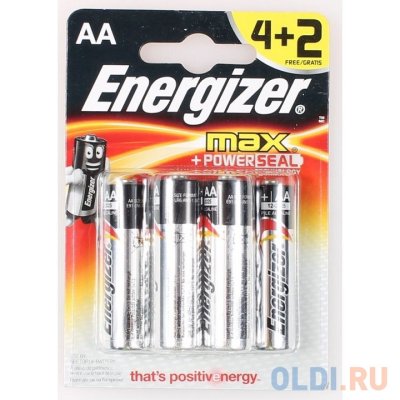  Energizer Maximum E300142800 LR6/E91 (), alkaline, FSB 6 .