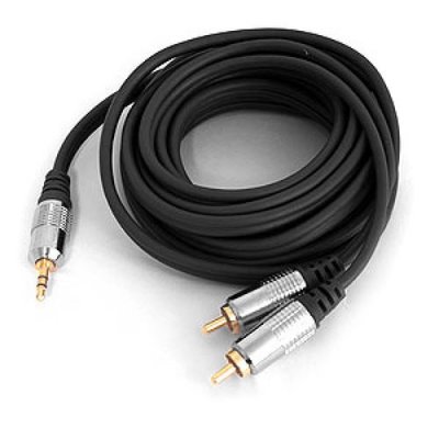  Audio MiniJack (3.5mm) - 2*RCA 7.5m Konoos (KCAP-352-7.5) 