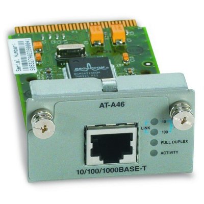  Allied Telesis (AT-A46) 10/100/1000T copper gigabit  for 8500 8600 series switches