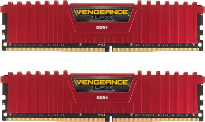  DDR4 2x8Gb 2666MHz Corsair CMK16GX4M2A2666C16R RTL PC4-21300 CL16 DIMM 288-pin 1.2 