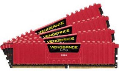  DDR4 4x4Gb 3200MHz Corsair CMK16GX4M4B3200C16R RTL PC4-25600 CL16 DIMM 288-pin 1.35 