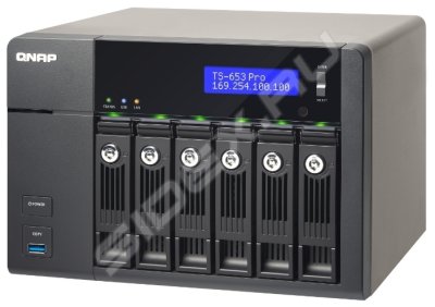   QNAP TS-653 Pro Celeron 2. 2x3.5/2.5"HDD hot swap RAID 0/1/5/6/10 2xGbLAN 5xUSB