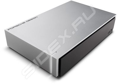 LaCie Porsche Design Desktop Drive 8TB, Light Grey    (P9233)