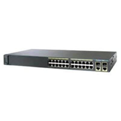  Cisco WS-C2960-24TC-S Catalyst 2960 24 10/100 + 2 T/SFP LAN Lite Image